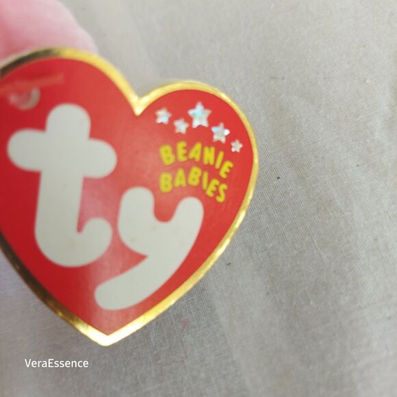 TY Beanie Baby MUM the Bear (8.5 inch) Mother's Day 2001 Pink - Picture 8 of 10